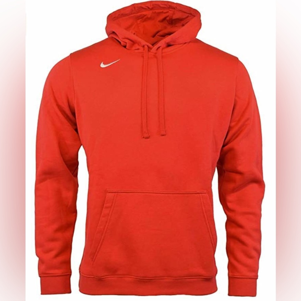 Orange Nike Sportswear Club Fleece Hoodie Men's Gently Worn size XL